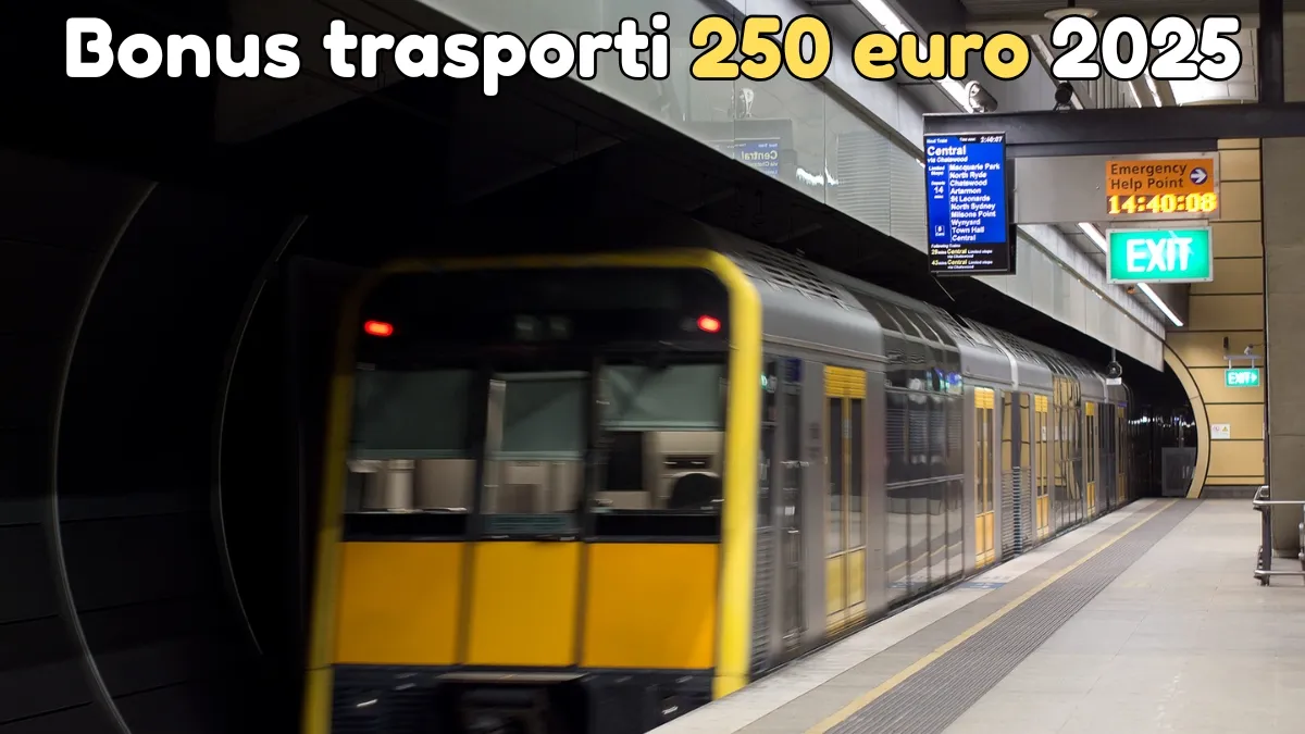 Bonus trasporti 250 euro 2025